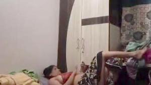 Desi wife vigorously engaging in sexual activity