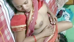 Desi bhabi gets fucked by her dad in a village setting