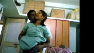 Tamil babe masturbates with her husband friend in amateur video