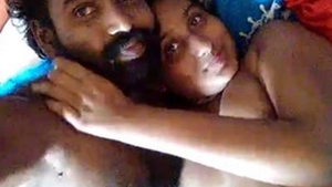 Telugu couple's foreplay in preliminaries video