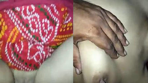 Indian wife Sonam receives intense breast play and rough anal sex from her husband