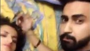 Watch a hot Indian porn video in Hindi featuring a cream pie finish