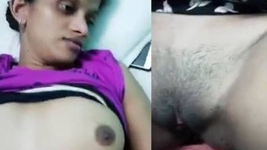 A seductive girl engages in oral and vaginal sex