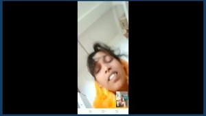 Bhabhi from village flaunts her breasts and pussy in a video