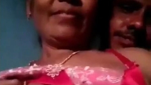 Aunty and uncle have steamy sex in this mature couple video