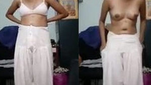 Indian sister undressing