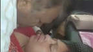Secret rendezvous of neighbor and mature woman in a car
