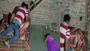 Desi bhabhi's secret encounter caught on video by a voyeur