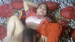 Watch as Ameena Bhabhi and her younger neighbor get down and dirty