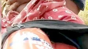Desi couple caught on video having sex in the village