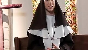 Nun anal gangbanged by five priests