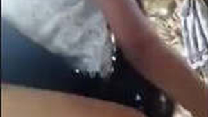 Tribal Indian girlfriend rides her boyfriend