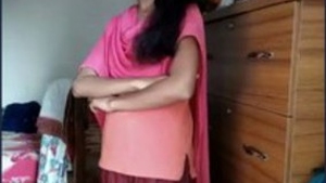 Cute Indian girl pleasures herself with fingers