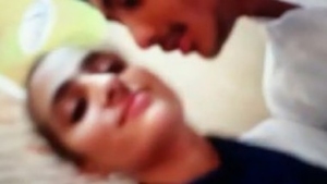 Desi lover shares hot and steamy kisses with partner