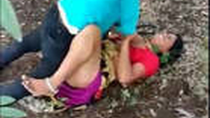Horny Indian woman Randi has outdoor sex with a man