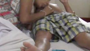 A passionate SL couple engages in oral sex and riding positions