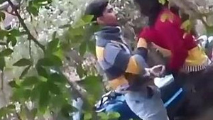 Desi couple's passionate outdoor romance captured on video