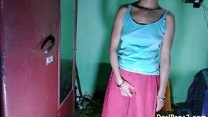 Indian MILF gets a hardcore handjob from her stepson