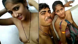 Indian newlywed wife strips naked with husband in video