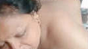 Desi aunty in a hot threesome with two guys