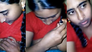 Cute Desi babe showing her body and looking hot AF