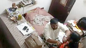 Desi Housewife Boobs Press By Boss