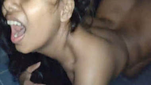 Bangladeshi beauty Sasha Pain takes a full penis in her mouth and pussy