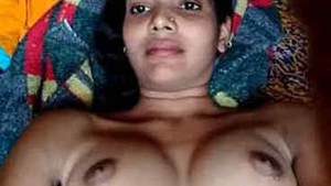 Desi Indian girl waits for sex partner to penetrate her with XXX pole
