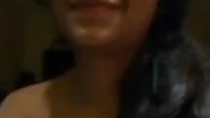 Fatty auntie flaunts her big boobs in videocall