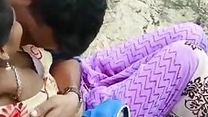Hot Tamil girl romancing with her lover