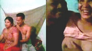 Desi Villege Housewife Aunty with relative at home