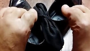 Stinky Feet Smelly Black Dress Socks