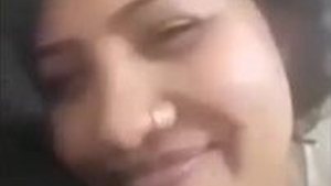 Cute girl bares it all in a live video chat