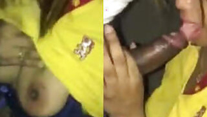 Desi office porn with a good-looking gal that cums