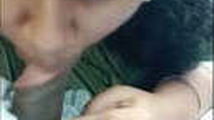 Arousing oral sex performed by a seductive Indian woman in a vehicle