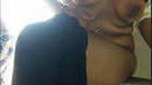 Indian beauty indulges in steamy encounter on staircase with lustful lover