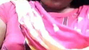 Tamil transvestite gives a titillating performance on video call