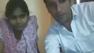 Chubby Indian bhabhi cam fun with friend