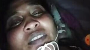 Desi bhabi fingering herself while on Skype or Zoom
