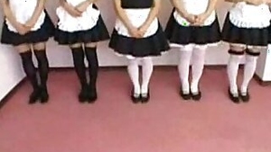 Cute Japanese Maid Girls