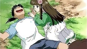 Anime teen girl fucking in the water