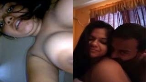 Desi couple enjoys passionate sex in Hindi video