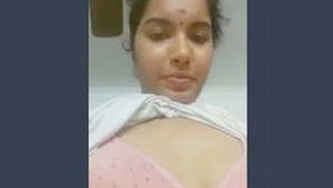Tamil babe films erotic video for her lover