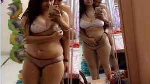 Indian lovers in a passionate encounter