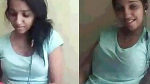 Adorable chick showing her body to get the viewers off