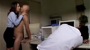 Young Japanese Girl Working At Office Fucked
