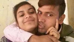Intimate romance of Indian women in a personal recording