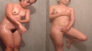 Watch a beautiful Indian girl taking a bath in this steamy video