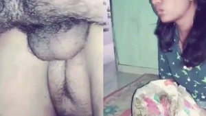 Couple indulges in steamy home video with wife crawling around