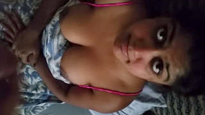 Desi girl's sensual oral pleasure in Canadian setting